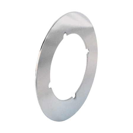 Prime-Line Prime-Line Chrome Silver Steel Lock Back Plate 2 pk U 9517